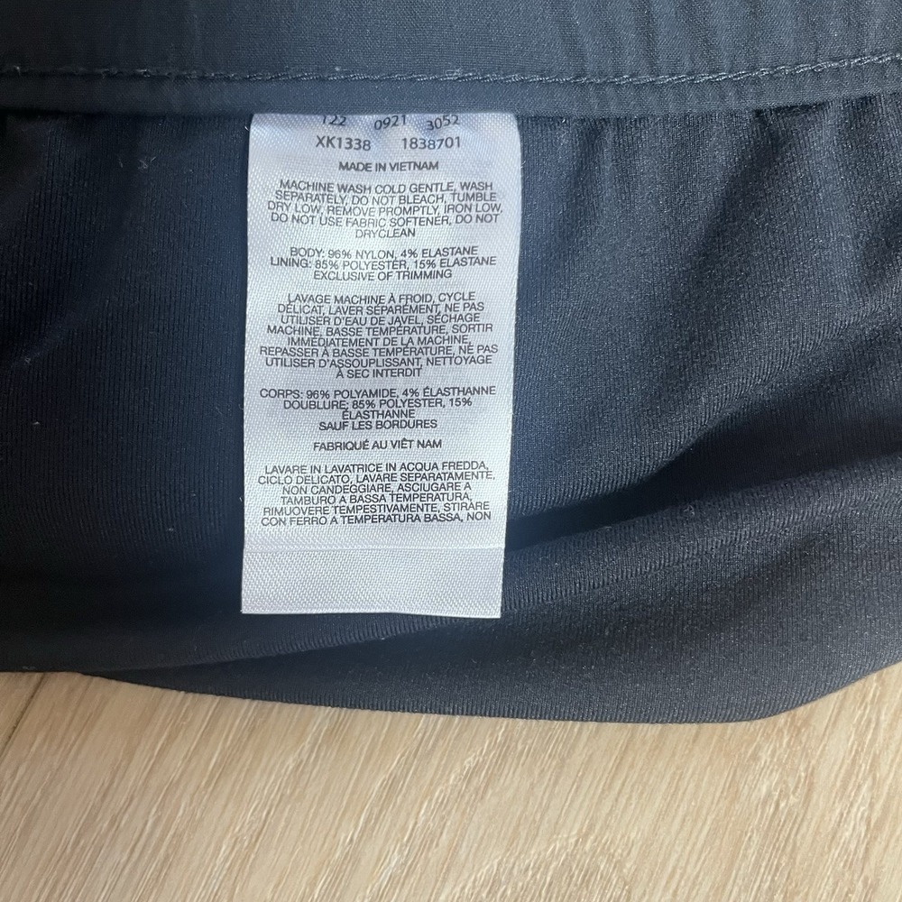 Columbia Active Skort Size XL Black Mid Pocket Stretch Skirt Tennis Run Outdoor - Picture 11 of 13